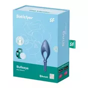 Vibrator prsten Bullseye Connect App, 15.5cm, Plavi