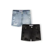 MINOTI Kavbojke moder denim/črn denim