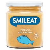 SMILEAT Bio priloga Zelenjava s ščuko 230 g, 6m+