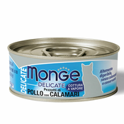 Monge | Delicate piščanec, tuna in kalamari 80g