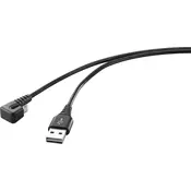 Renkforce Renkforce USB kabel USB 2.0 USB-A vtič\, USB-mikro-B vtič 1.00 m črna RF-4598342, (20417145)