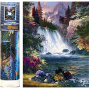 Norimpex - Puzzle Diamantna slika Vodopád 30x40cm - 1 - 39 kosov