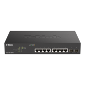 LAN Switch D-Link DGS-1100-10MPV2/E 10/100/1000Mbps 8port/2SFP Smart