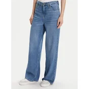Lee Jeans hlače Stella 112371455 Modra Wide Leg