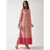 Hiccup Obleka Maxi roza