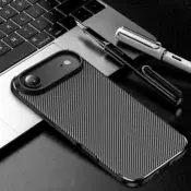 Maska Carbon Defender za iPhone Air crna