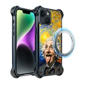 shumee Ovitek IBIZU DropGuard Ultra za iPhone 14 z MagSafe, Einstein