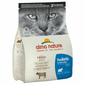 3 x 2 kg Almo Nature Sterilised varčno pakiranje za mačke - govedina & riž