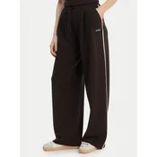 Guess Spodnji del trenirke V6GB01 K2914 Rjava Wide Leg