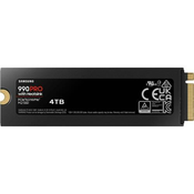Samsung SSD 4TB Samsung 990 PRO M.2 NVMe + HS MZ-V9P4T0CW, (01-0001329415)