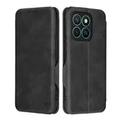 Etui Techsuit Safe Wallet Plus za Honor X8c - črn