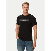 Karl Lagerfeld Jeans Majica B3M17001 Črna Slim Fit