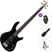 Cort Action PJ SET Open Pore Black Električna bas kitara