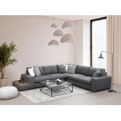 Atelier del Sofa Ugaona garnitura Loop 6 95x85x282cm Antracit