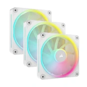 CORSAIR LX120 RGB ventilator v beli barvi, 120 mm, 3 komadi