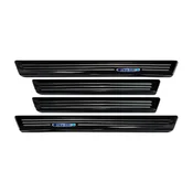 Door sill trims Renault Kangoo 2021- (dark, glossy)