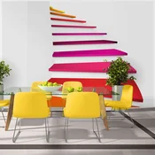 Foto tapeta - Colorful stairs 350x245