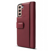 Etui Ringke Folio Signature+ za Samsung Galaxy S21 Plus - burgundy