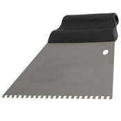 Kubala Lopatica Stainless steel spatula for adhesives, teeth, 6 x 6 mm, 180 mm