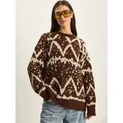 Bianco Lucci Pulover Pullover rjava