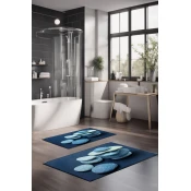 Lessentiel Maison Set prostirki za kupatilo CT-5279, 2 Komada, TamnoPlava