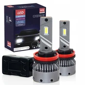 shumee H11 LED žarnice 12/24V 12000LM MOČNE CANBUS 6000K HQ Automotive