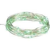 OBI LED svetlobna veriga na bakreni žici 50 LED-lučk večbarvna