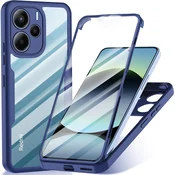 Hibridni Full body ovitek Techsuit ColorVerse 360 za Xiaomi Redmi Note 14 4G - blue
