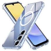 Hibridni ovitek Techsuit Shockproof MagSafe za Samsung Galaxy A15 - clear