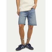 Jack&Jones Jeans kratke hlače Chris Cooper 12252858 Modra Relaxed Fit