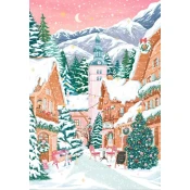 Pieces & Peace - Puzzle Megeve, Francoske Alpe - 1 000 kosov