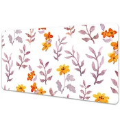Decormat Namizna podloga Painted flowers 120x60 cm