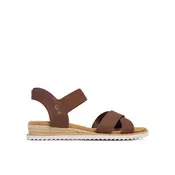 Skechers Sandali BOBS Desert Kiss - Golden Lily 114418/CHOC Rjava