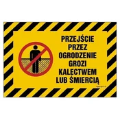shumee NC019 Plezanje čez ograjo lahko povzroči poškodbe
