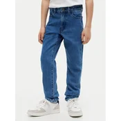 Tommy Hilfiger Jeans hlače KB0KB10467 Modra Straight Fit