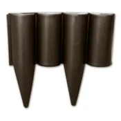 Palisadni rob rjave barve PALGARDEN 12,5 cm x 2,5 m