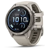 GARMIN Pametna ura GARMIN fenix 9 Pro 43mm inReach, fog grey/dark sandstone, (5000366674)