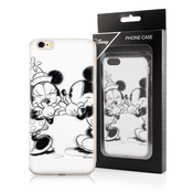 Silikonski ovitek Disney Mickey in Minnie 010 za Samsung A72 - prozoren
