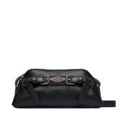 Ročna torba Tommy Hilfiger Th Buckle Micro Crossover AW0AW19511 Črna