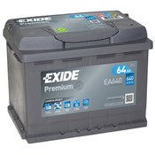 Akumulator EXIDE Premium EA640 - 60Ah/640A