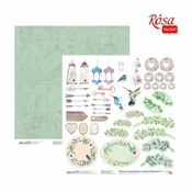 Papirji za scrapbooking 30.48 x 30.48 cm Emotion and Romance - No. 8