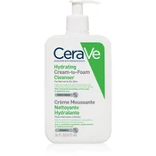 CeraVe Cleansers Hydrating Cream-to-Foam Cleanser pjenasta krema za cišcenje za normalnu i suhu kožu 473 ml