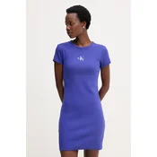 Calvin Klein Jeans Obleka  kraljevo modra