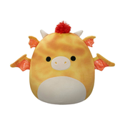 Squishmallow Plišana igracka zmaj s crvenom kosom, 12 cm, Oker