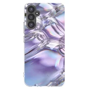 Silikonski prozorni ovitek za Samsung Galaxy A34 5G A346B - Iridescent bubbles