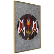 Poster - Ethnic Fabric 30x45