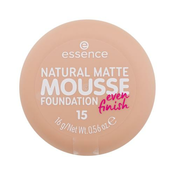 Essence Natural Matte Mousse podlaga v peni za naraven, mat videz 16 g Odtenek 15