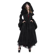 Ženski plašč DEVIL FASHION - Black - CT214