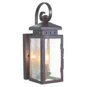 Elstead Lighting Elstead Hythe Zunanja stenska svetilka z 1 lučjo, stara bronasta, IP43, E14, (22099804)