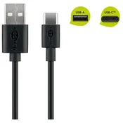 Goobay USB-C kabel za polnjenje in sinhronizacijo, 0,1m